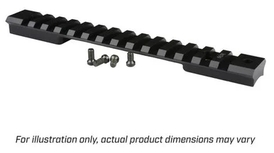 Warne Savage Axis MT Rail 20MOA, Tactical Rail, Black Anodized