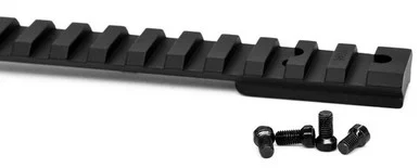 Warne V48420MOA, Ruger American SA Vapor Rail, 20MOA, Black Anodized