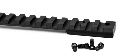 Warne V48520MOA Vapor Rail, Ruger American LA, 20MOA, Anodized