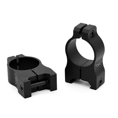 Warne Vapor Horizontal Scope Rings, 30mm High, Matte Black