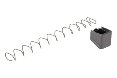 Warne WNMEG17-5/4GR, Magazine Extension, 5 Rds, Hardcoat Anodized Gray
