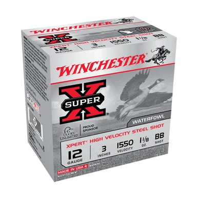 WINCHESTER AMMO Super-X 12Ga 3in BB-Shot Xpert Shotgun Shells (WEX123BB)