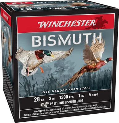 Winchester Bismuth 28Ga 3" 1oz #5, 1300 FPS