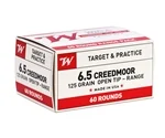 Winchester Super-Target 6.5 Creedmoor Ammo 125 Grain Open Tip 60 Rounds Value Pack - USA65CMVP
