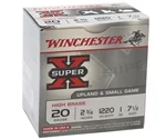 Winchester Super-X 20 Gauge 2 3/4" 1 oz. #7.5 Shot Lead 250 Round Case