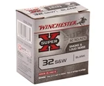 Winchester Super-X Black Powder Blank .32 S&W Ammo Loud Report *BLANKS* - 32BL2PW