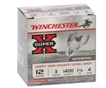 Winchester Super-X Xpert 12 Gauge Ammo 3" 1-1/4 oz. #4 Steel Shot 250 Rounds