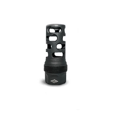 Yankee Hill sRx Q.D. Muzzle Brake, Black Phosphate Steel, 5/8"-24 tpi, 9mm